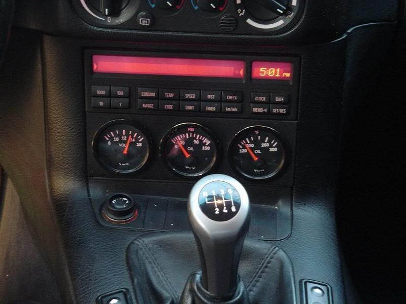 FS e36 VDO gauge pod w/ 3 gauges. oil temp, oil press, voltage. clean mount, cheap!